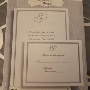 Wilton wedding invitations